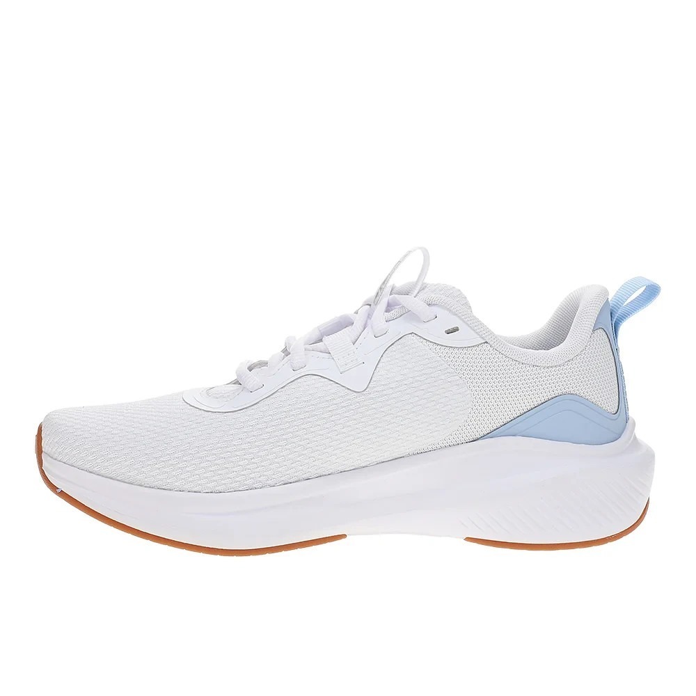 Puma NIB Skyrocket Sneaker White Blue Women Sz 7.5 Lace Up - Picture 3 of 10